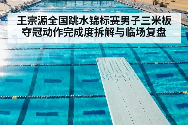 王宗源全国跳水锦标赛男子三米板夺冠动作完成度拆解与临场复盘